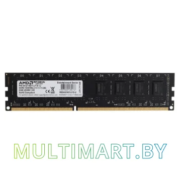 Оперативная память AMD R5 Entertainment 4GB DDR3 PC3-12800 (R534G1601U1S-U)